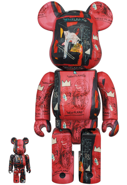 BE@RBRICK JEAN-MICHEL BASQUIAT 100%＆400%