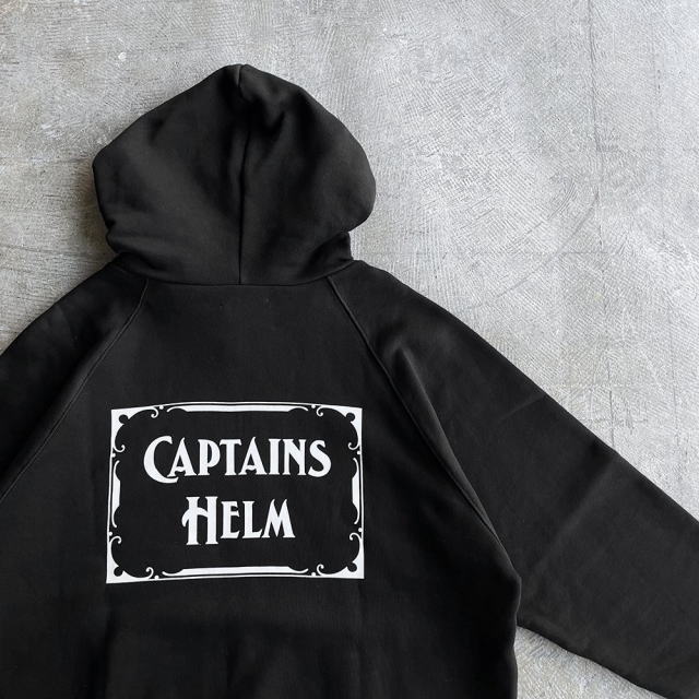 Captains Helm [キャプテンズヘルム] MIL SWEAT HOODIE [OLIVE,BLACK