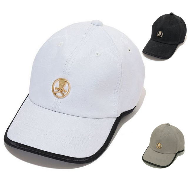 MARK&LONA [マーク＆ロナ] Ruler Taped Cap [WHITE,BLACK,BEIGE