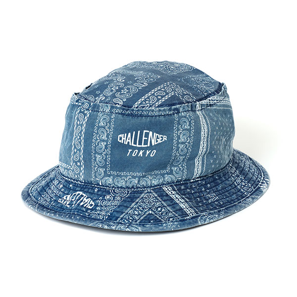 CHALLENGER BANDANA BUCKET HAT帽子