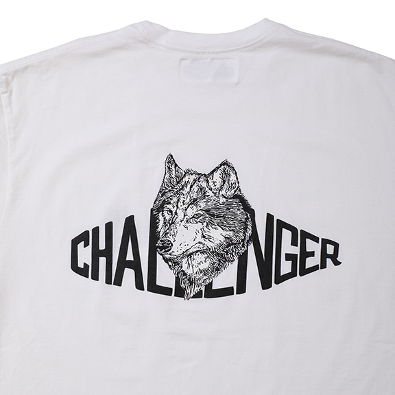 CHALLENGER [チャレンジャー] WOLF LOGO TEE ウルフロゴTシャツ BBS