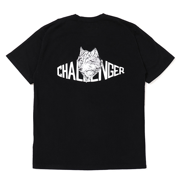 CHALLENGER [チャレンジャー] WOLF LOGO TEE ウルフロゴTシャツ BBS