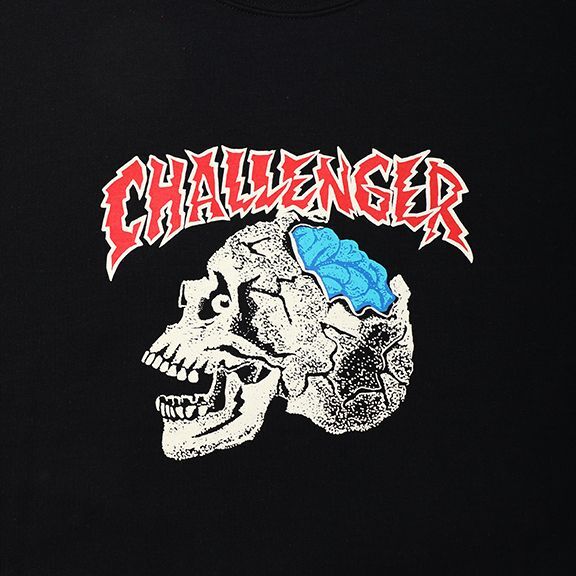 CHALLENGER [チャレンジャー] ZOMBIE SKULL C/N SWEAT ゾンビスカル 