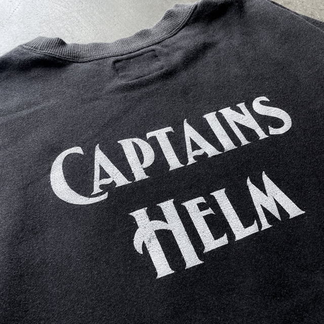 Captains Helm [キャプテンズヘルム] CHECKER LOGO SWEAT [WHITE x ...