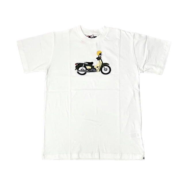 O.K. [オーケー] SUPER CUB S/S TEE [White] スーパーカブショート