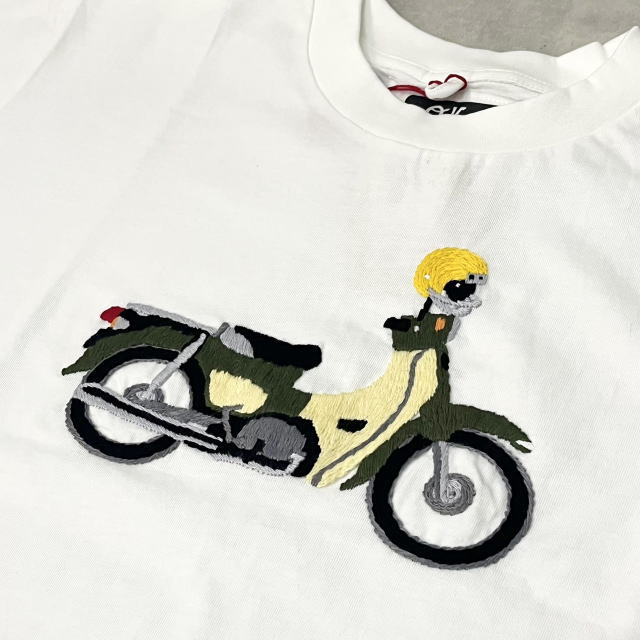 O.K. [オーケー] SUPER CUB S/S TEE [White] スーパーカブショート