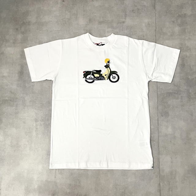 O.K. [オーケー] SUPER CUB S/S TEE [White] スーパーカブショート