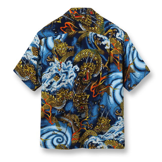 SUN SURF [サンサーフ] KEONI OF HAWAII SHIRTS ALOHA SHIRT [NAVY