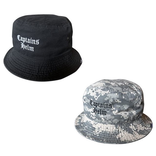 Captains Helm [キャプテンヘルム] CAPTAINS BUCKET HAT (BLACK 