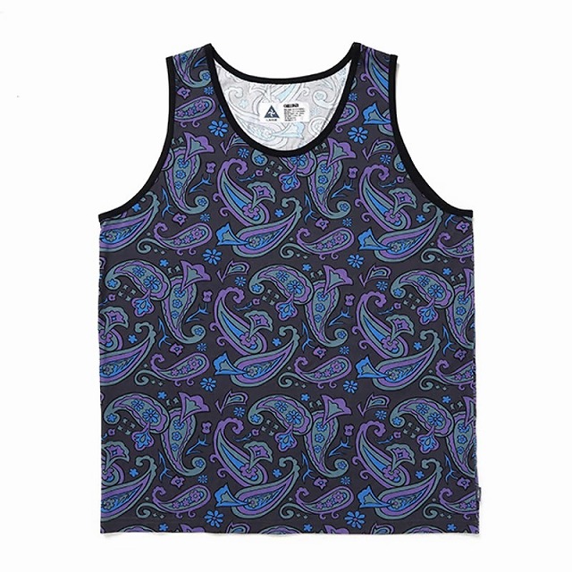 CHALLENGER [チャレンジャー] PAISLEY TANKTOP ペイズリータンクトップ BDS