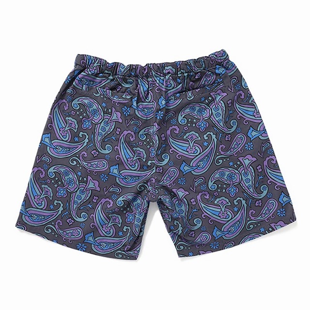 CHALLENGER [チャレンジャー] PAISLEY COTTON TWILL SHORTS ペイズリーコットンツイルショーツ BDS