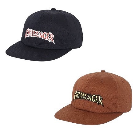 CHALLENGER　チャレンジャー 　ロゴキャップ CHALLENGER|チャレンジャー】TWO TONE LOGO CAP(BLACK)公式通販
