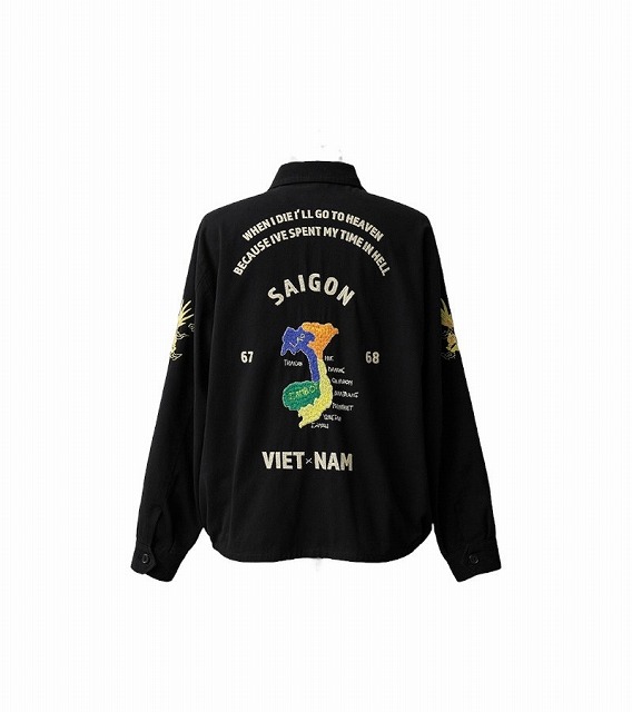 SOUVENIR VIETNAM JACKET ワイパー　ベトジャン　XL 楽天市場】WAIPER.inc SOUVENIR VIETNAM JACKET ベトナム