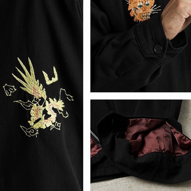 WAIPER [ワイパー] SOUVENIR VIETNAM JACKET (BLACK,BROWN