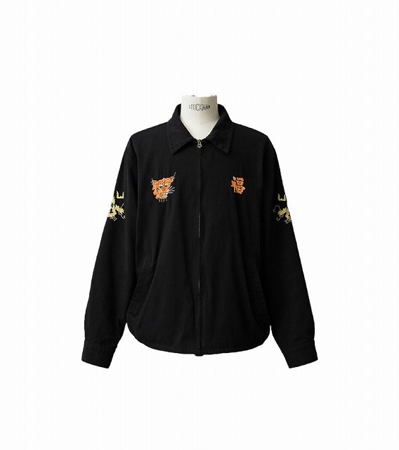 SOUVENIR VIETNAM JACKET ワイパー　ベトジャン　XL WAIPER [ワイパー] SOUVENIR VIETNAM JACKET (BLACK,BROWN
