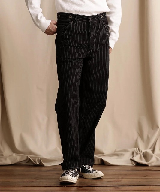 「値下げ可」schott ヒッコリーデニム　size36ブラック schott ヒッコリーデニム36