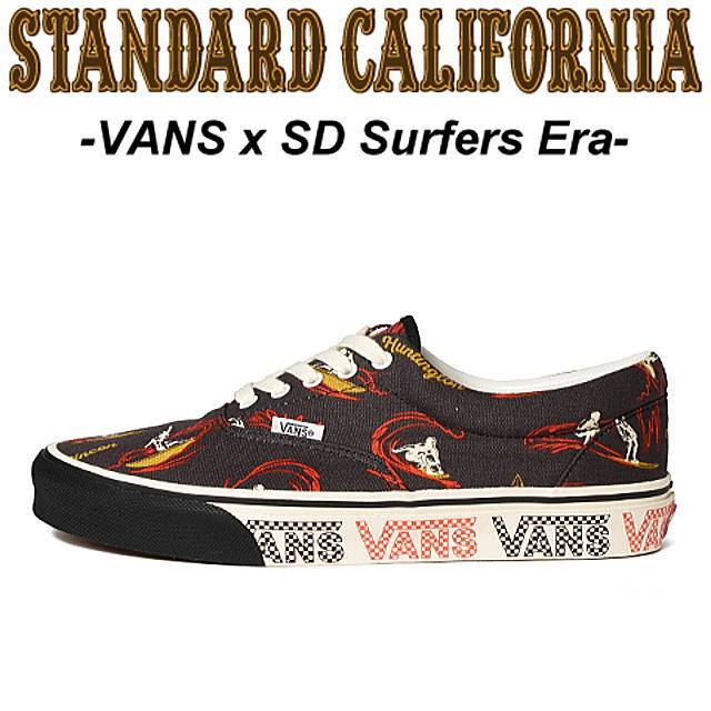 Vans Standard California バンズ スタンダードカリフォルニア Surfers Era Black サーファーズエラスニーカー ブラック Ais